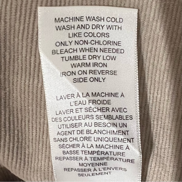 Banana Republic Cords Tan Corduroy Pants EUC - Picture 9 of 12